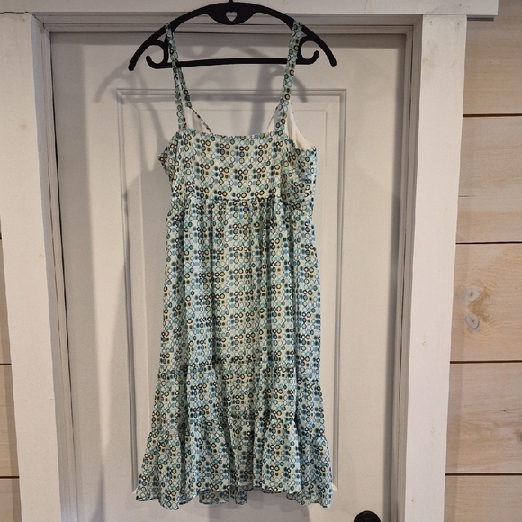 Spaghetti Strap Mini Dress in Light Blue Size 9/10 Very Good Cond - Picture 5 of 6